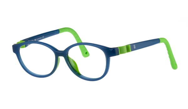 Indii Kids IN36-C2 Children's Glasses Blue Green