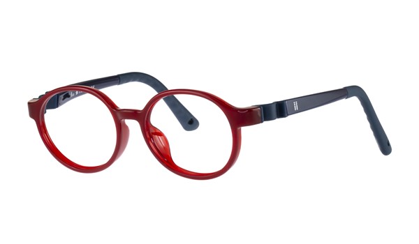 Indii Kids IN37-C1 Children's Glasses Red Black