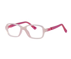 Indii Kids IN48-C1 Bubble Children's Glasses Light Pink Dark Pink