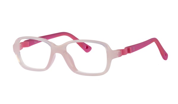 Indii Kids IN48-C1 Bubble Children's Glasses Light Pink Dark Pink