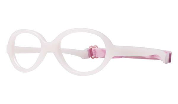 Miraflex Baby One 37 Baby Glasses Clear Pink-BC