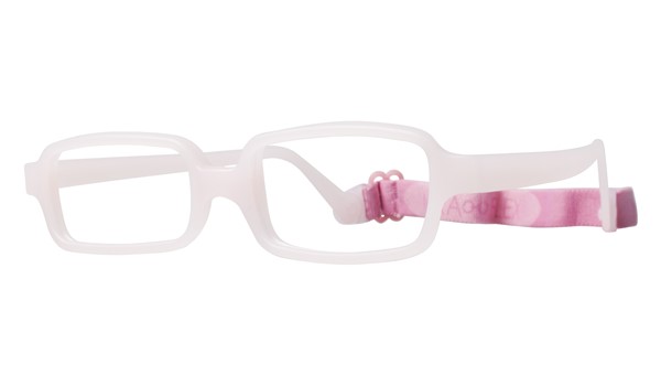 Miraflex New Baby 1 Eyeglasses Clear Pink-BC
