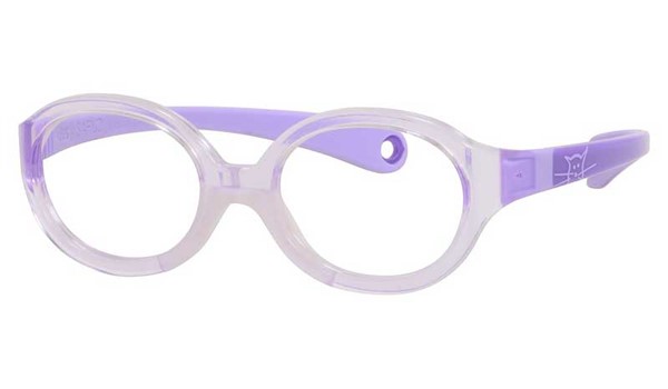 Kids By Safilo Sa0001 Eyeglasses Crystal Lilac Violet 0I72