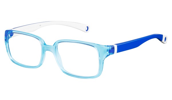 Kids By Safilo Sa0005/N Eyeglasses Blue White 00JU