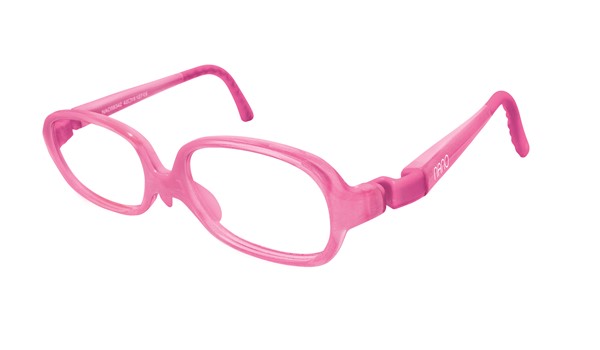 Nano NAO58542 Beat Kids Eyeglasses Matte Pink/Crystal Pink 42-15 (2-4 Years)