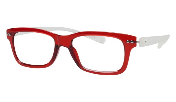 iGreen V2.7-C09 Kids Eyeglasses Shiny Red/Matt Crystal