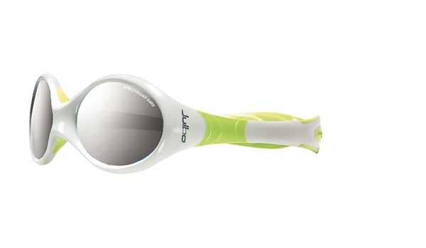 Julbo Looping 3 J349116C Toddler Sunglasses with Spectron 4 Lenses White/Lime Green 2-4 Years