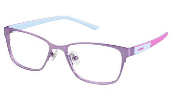 Crocs JR040 Kids Eyeglasses Purple/Pink 35BE