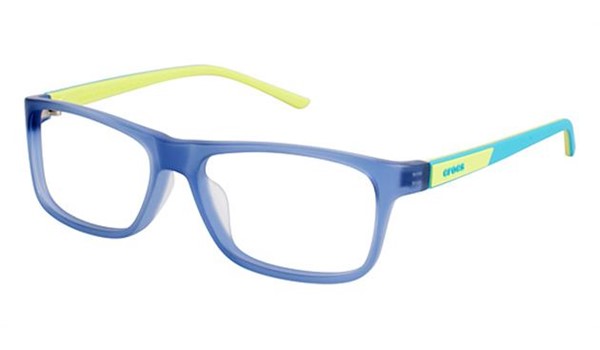 Crocs JR048 Kids Eyeglasses Blue/Yellow 50LE