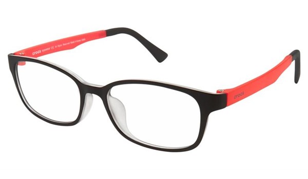 Crocs JR6012 Kids Eyeglasses Black/Red