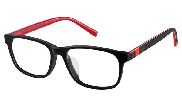 Crocs JR7017 Kids Eyeglasses Black/Red