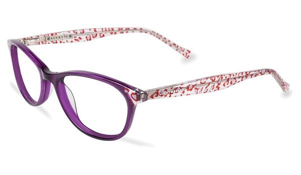 Lucky Brand Children's Eyeglasses D700 Purple