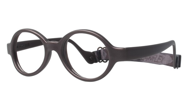 Miraflex Baby Lux Kids Eyeglasses Dark Brown-MM