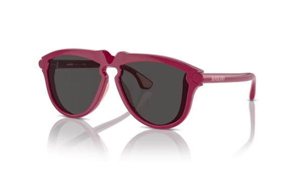 Burberry 0JB4003U 413187 Kids Sunglasses Fuchsia with Dark Grey Lenses 