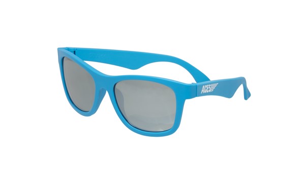 Babiators Navigattor ACE-016 Childrens Sunglasses Blue Crush Mirrored Lenses